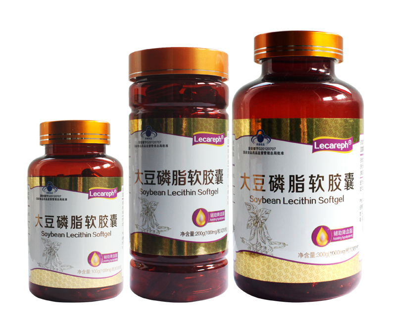 大豆磷脂軟膠囊 Lecareph